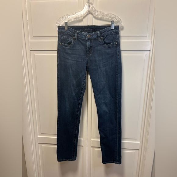 Kut From The Kloth Stevie Straight Leg Jeans Size Women’s 6 Color Blue - Picture 1 of 15